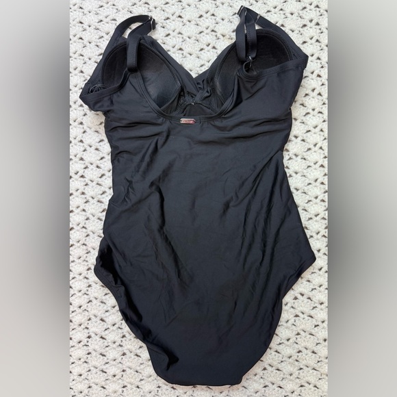 NWT Calvin Klein Tummy Control V Neck One Piece Size 14 - Picture 5 of 6